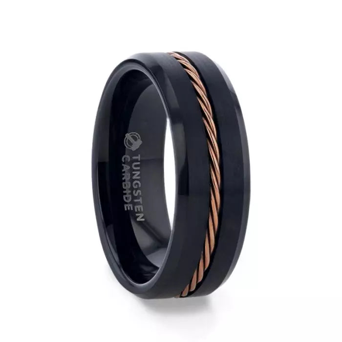 10K Yellow Gold Wedding Bands l Just Mens Rings